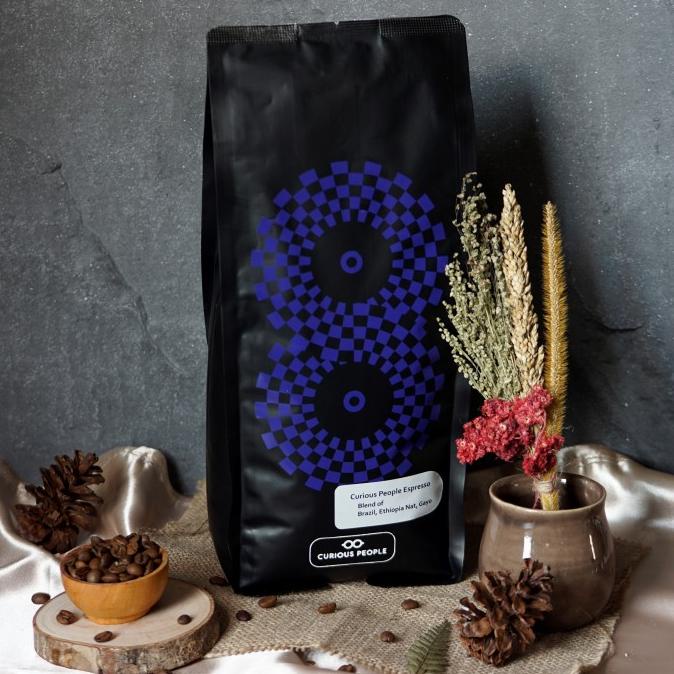 

Biji Kopi Espresso Blend - Curious People Espresso - 100% Arabika