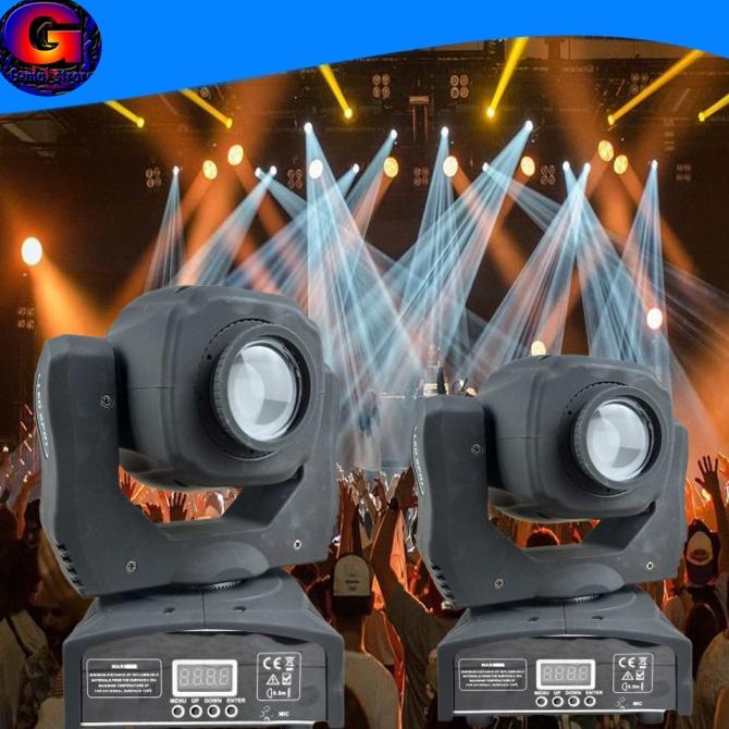 Mini beam moving head 60watt fullcolor/lampu sorot panggung 512