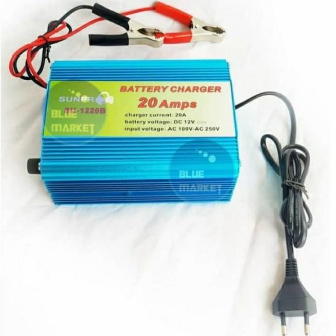 Cas Aki 20 Amper Su-1220B Charger Aki 20A