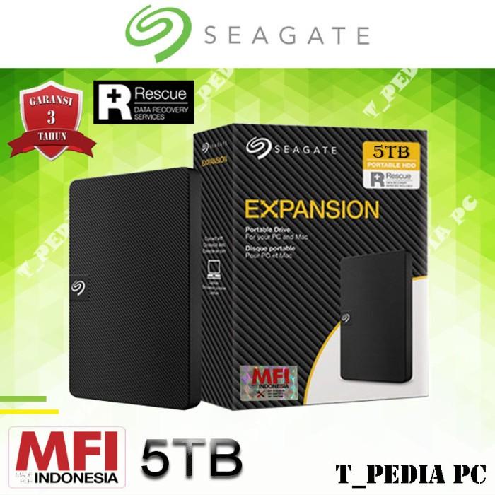 Terlaris Seagate Expansion Hardisk Eksternal 2.5" 5Tb - Hitam