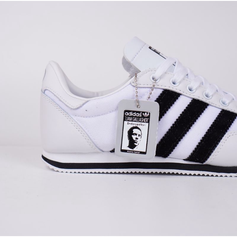 Sepatu Adidas Spezial Liam Gallagher LG White Black