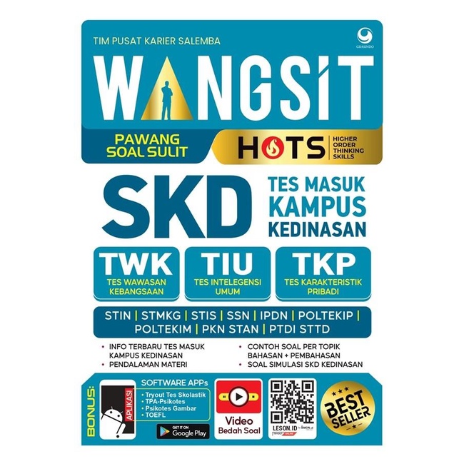 

Buku Wangsit Hots Skd-Tes Masuk Kampus Kedinasan