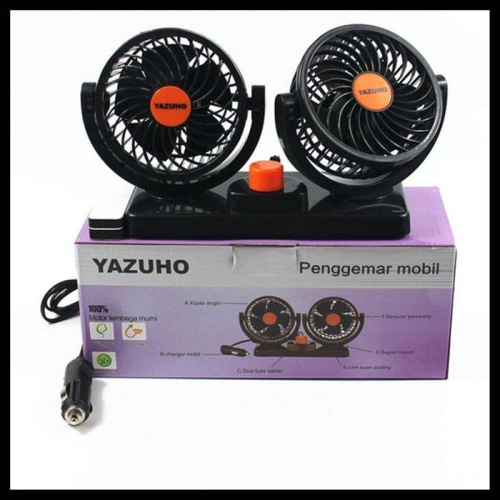 Kipas Angin Mobil Blower Mobil 24V Bisa Semua Arah Kipas Angin Mobil - Sedia Kipas Angin Mobil 12 Vo
