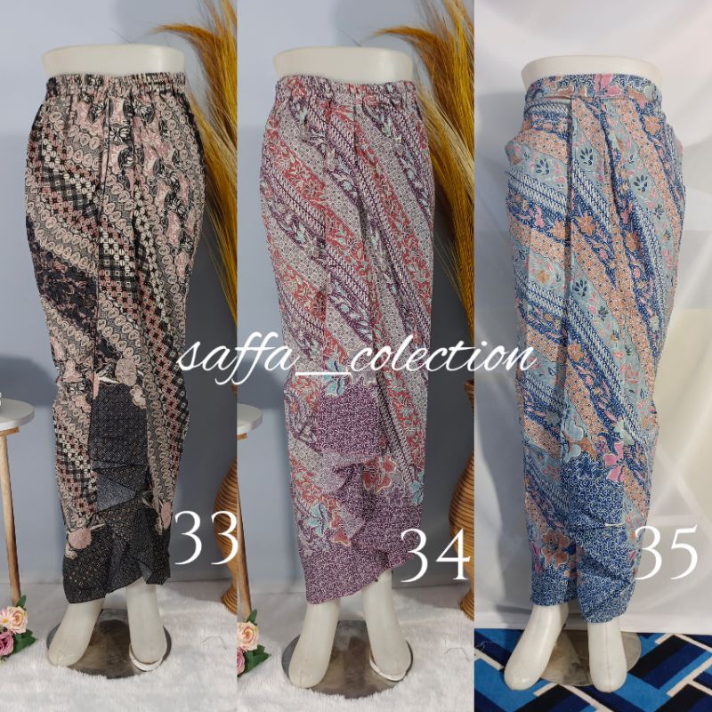 Rok Lilit Rayon Kekinian Fashion Modern Elegan Songket Q7D8 Berkualitas Ootd Premium Motif Rample Es