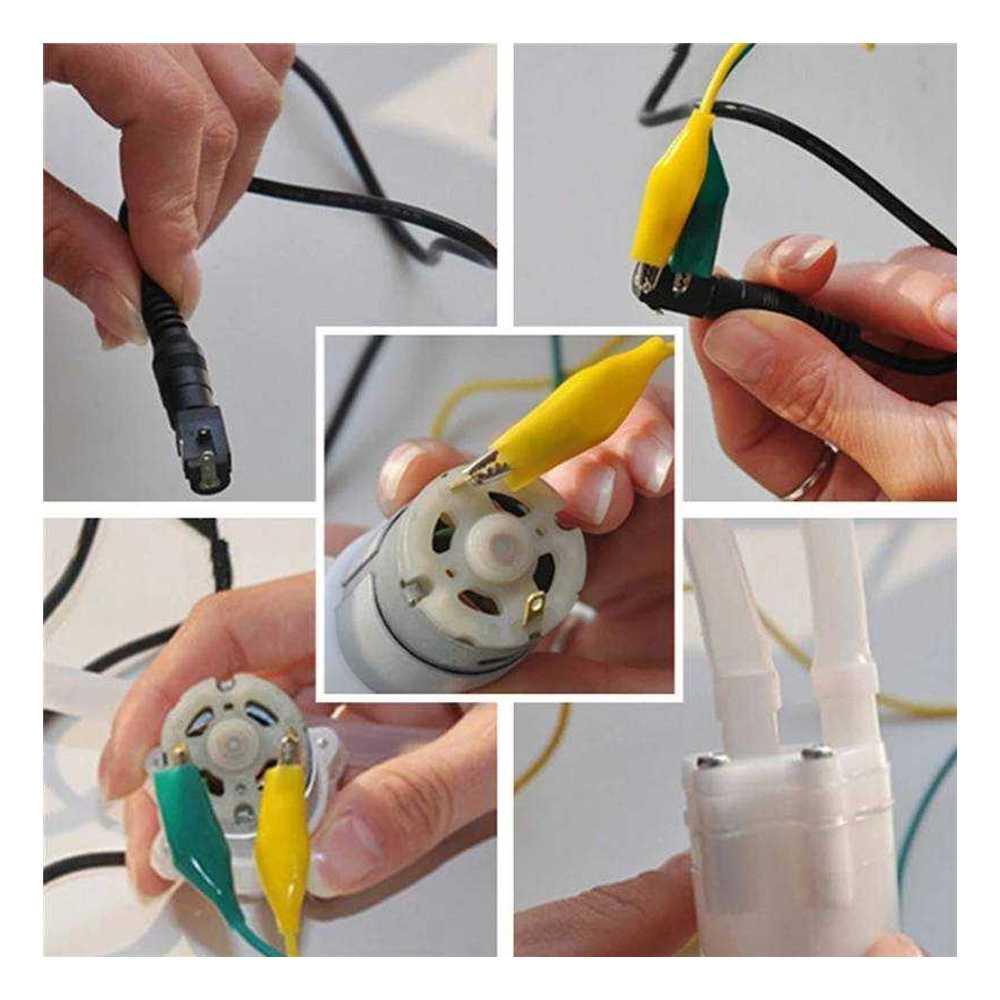 Pompa Air Mini Aquarium Ikan Fish Tank 12 V - 385B-9