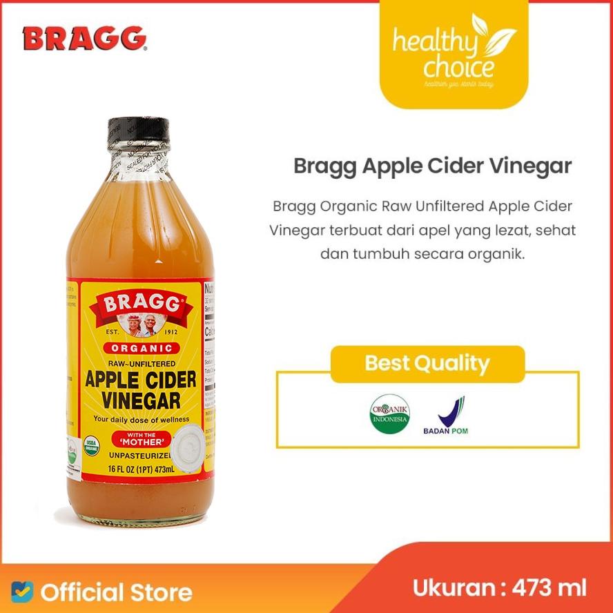 

Bragg Organic Raw Unfiltered Apple Cider Vinegar 473 ml Non COD