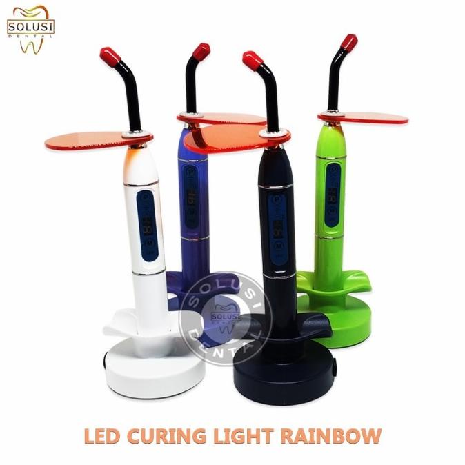DENTAL LIGHT CURE LED CURING LIGHT RAINBOW