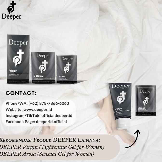 HEMAT DIKANTONGG DEEPER S-DELAY GEL PENAMBAH DURASI VITALITAS PRIA TAHAN LAMA (TERBARU)