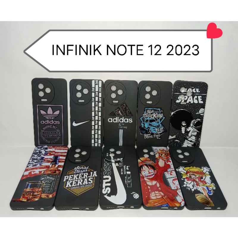 SOFTCASE GAMBAR ANIMASI COWOK TERBARU INFINIK NOTE 12 2023