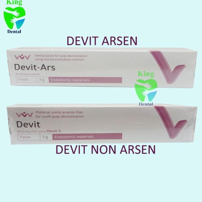 Dental Devit Arsen dan Non Arsen Devitalisasi saluran akar