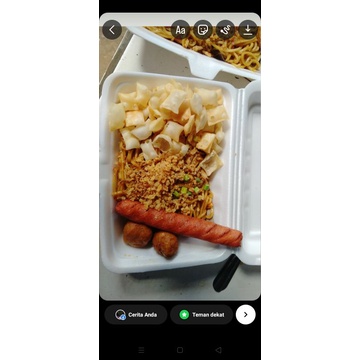 

mie Yamin khas Garut 5 k no topping