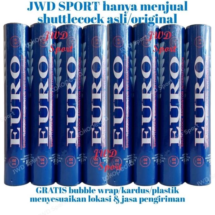 EURO Shuttlecock Biru