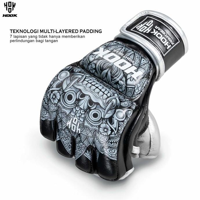 Sarung Tinju MMA Hook, Sarung MMA, Gloves MMA, MMA Gloves, Sarung UFC