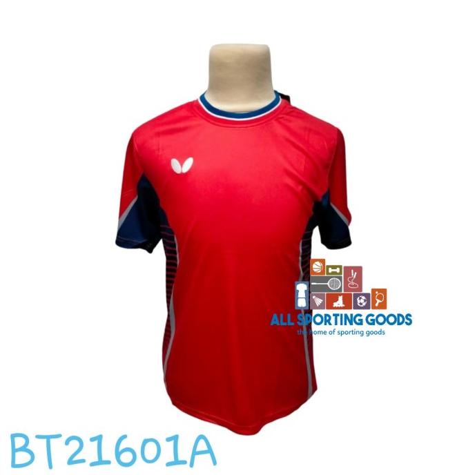 Baju Kaos Olahraga Tenis Meja Pingpong Butterfly 21601A
