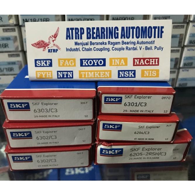 Bearing Set Gear Box Komplit Yamaha Nmax Skf