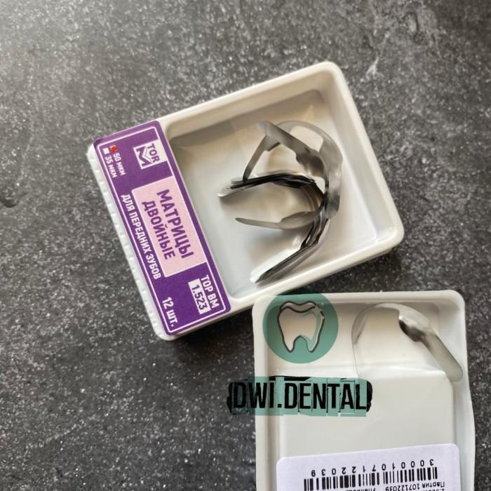 Jiko 6/12Pcs Dental Twin Anterior Matrix Matriks Proximal Gigi Depan