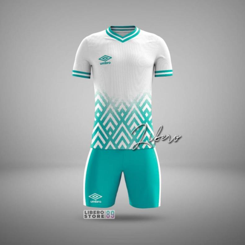 Terlaris Jersey Futsal Dewasa 1 Set Baju + Celana Baju Olahraga Kaos Futsal Baju Bola Pria