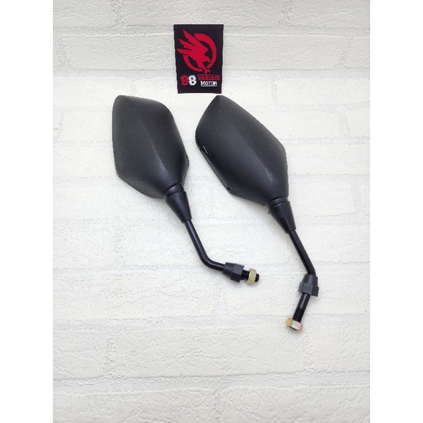 Spion Standar Bawaan Honda PCX Hitam Polos - Spion Honda PCX Vario Supra Beat Scoopy Dan Honda Lainnya