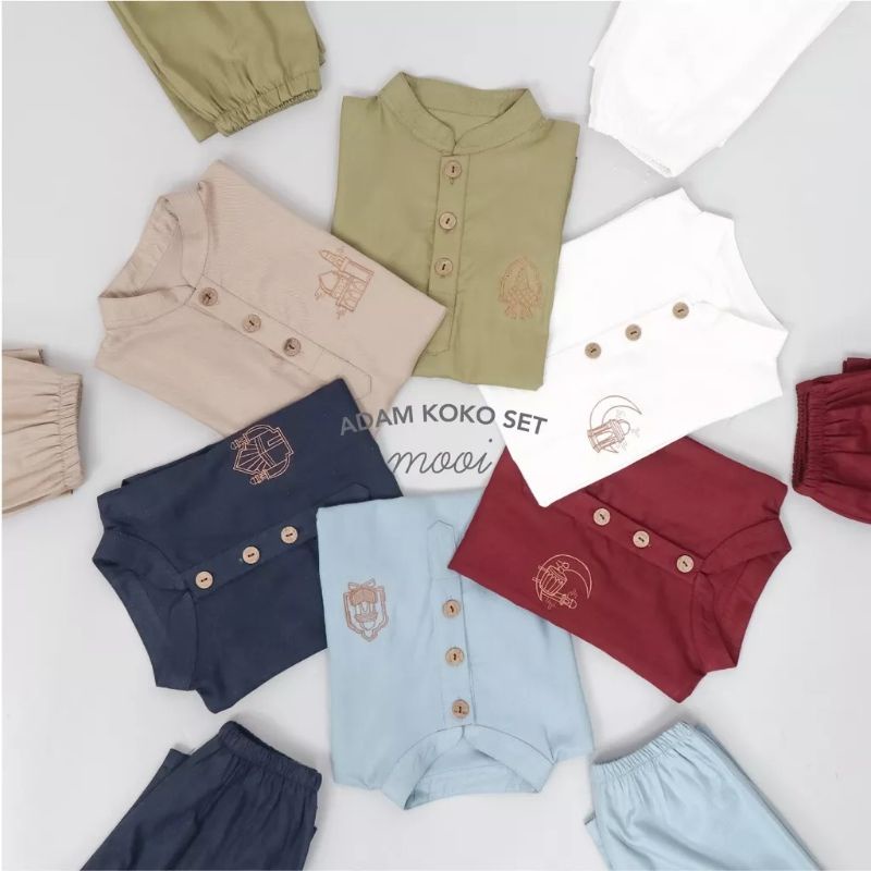 Baju setelan Koko anak laki laki set Koko anak