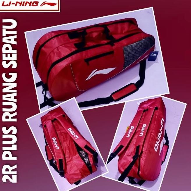 TAS RAKET RANSEL LINING 2R PLUS BULUTANGKIS