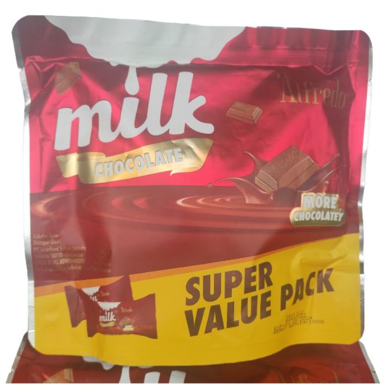 

Alfredo Milk Chocolate 40 pcs Cokelat 180 Gr Best Seller