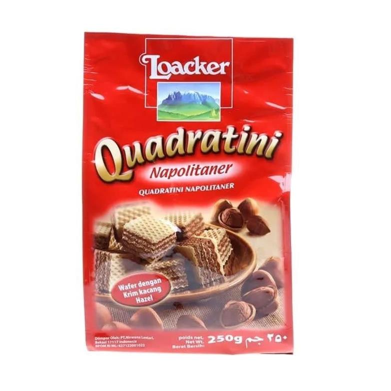

Loacker Quadratini Napolitaner [250 gr] Best Seller
