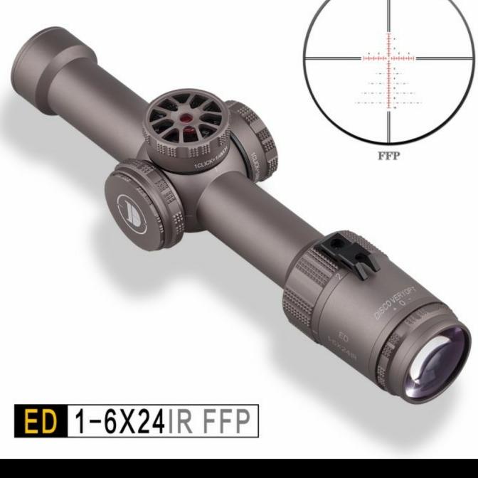 Teleskop Discovery ED 1-6x24 IR FFP