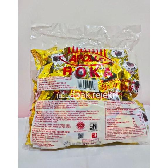 

Apollo Roka Chocolate Wafer Ball 1 Pack Isi 50pcs / Biskuit Bola Bercoklat /Apollo Roka Coklat Best Seller