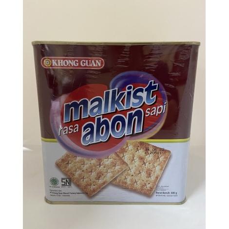

Khong Guan Malkist Abon 800 Gr Kaleng Best Seller