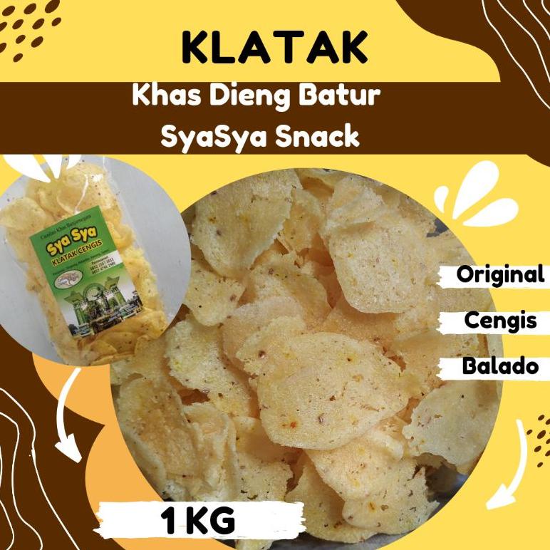 

KLATAK / KLOTAK SyaSya 1kg Khas Dieng Batur Best Seller