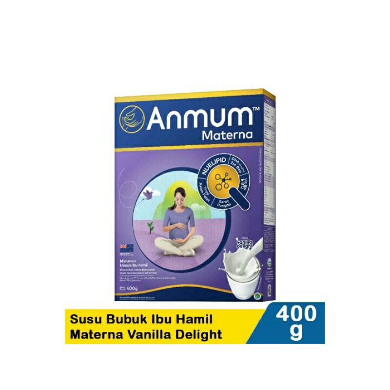 Anmum Susu Bubuk lbu Hamil Materna VanillaDelight 400G