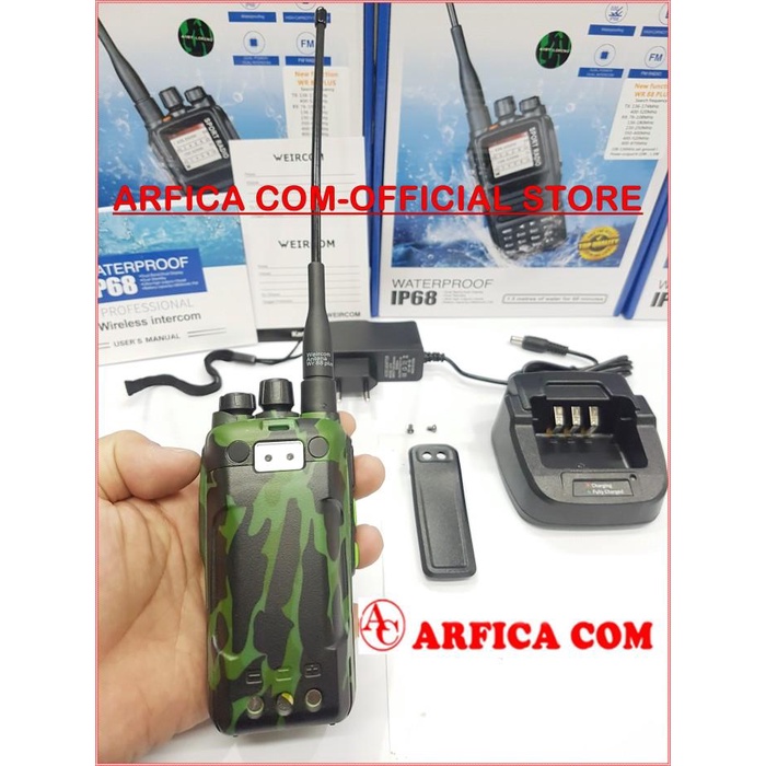 Ht Weircom Wr88 Plus 6Band Weircom Sport 6 Band 10 Watt Wr 88 - Army