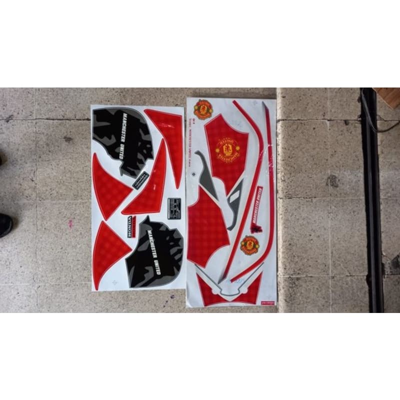 Original Impor Thailand Honda Scoopy R NOS Striping Stiker FULL Set Bodi Livery Lis Body Asli Origin