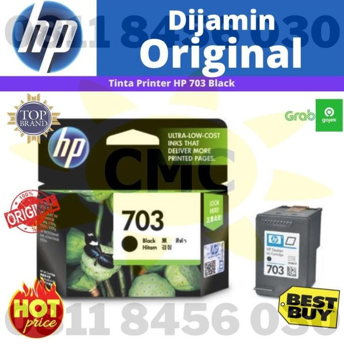 Tinta Hp Printer 703 Black Terlaris|Best Seller|Good Uliwa12