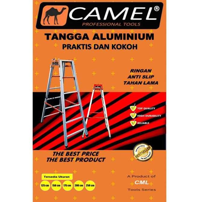 Camel Tangga Aluminium 175 Cm Lipat