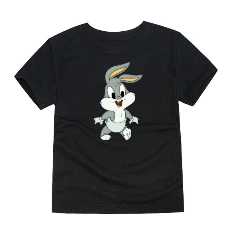 Kaos Anak Unisex Baju Anak Lengan Pendek Baby Bunny Atasan Kaos Oblong Anak 2-16Th Cod