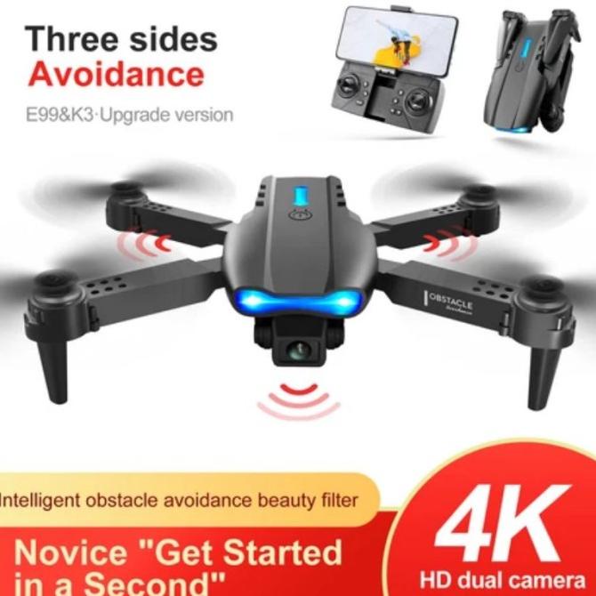 DRONE E99 K3PRO 4K HD Dual Camera Murah