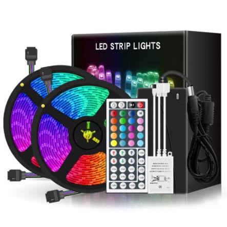 Best Seller Baru Led Rgb Strip 5M 10M 3528 5050 Waterproof Ip44 + Remote Adapter