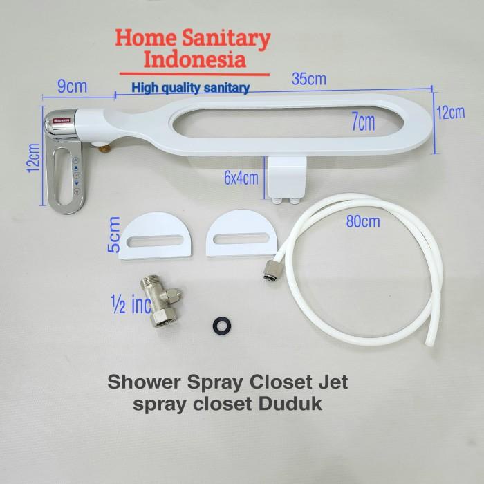 Shower Sprayer Semprotan Closet Duduk Bidet Spray toilet seat