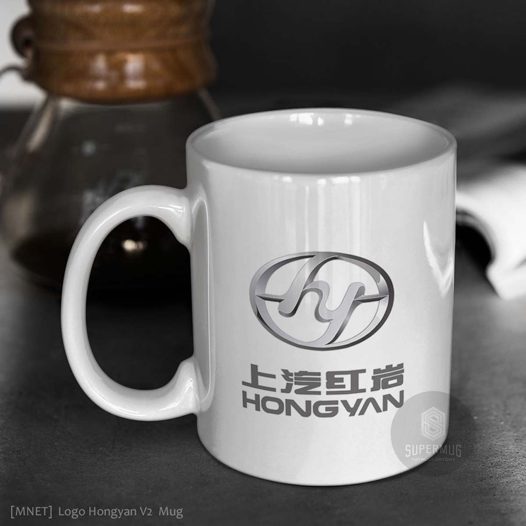 Gelas Mug Simbol Hongyan V2 Logo Mobil Cangkir Keramik Ikon