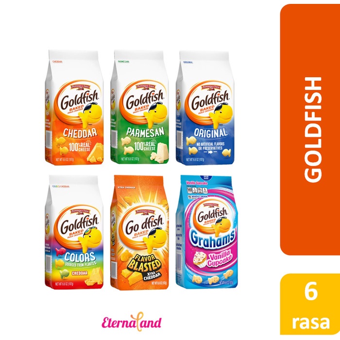 

Goldfish Baked Snack Crackers impor USA