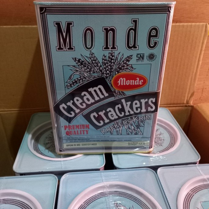 

Monde cream crackers 1200 gr