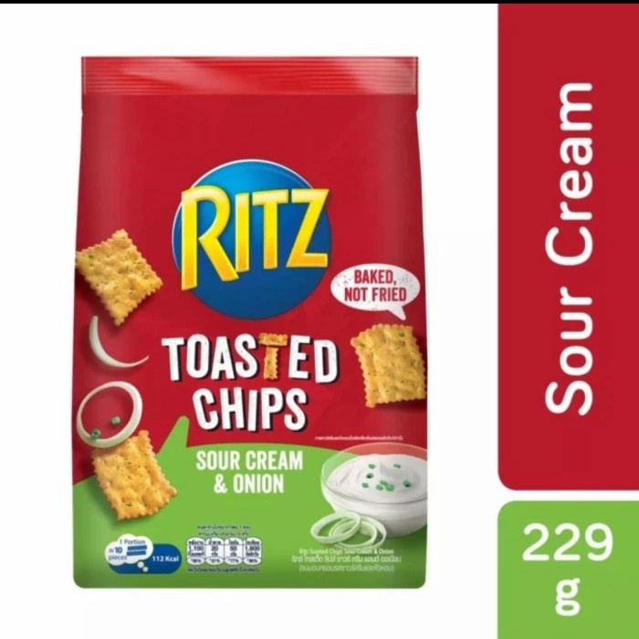 

Ritz Toasted Chips Sour Cream 229 gr