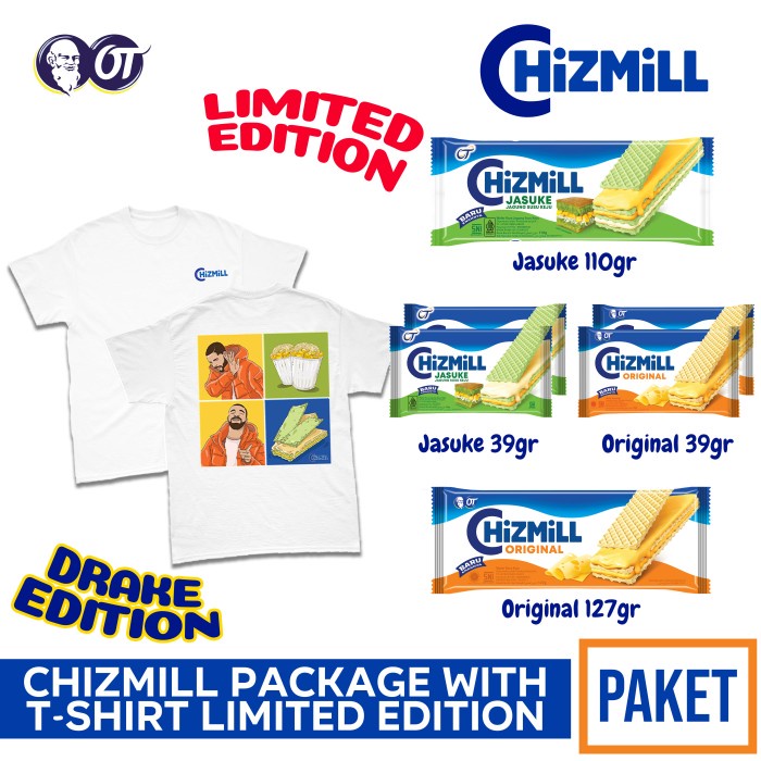 

Chizmill Package with T-Shirt Limited Edition