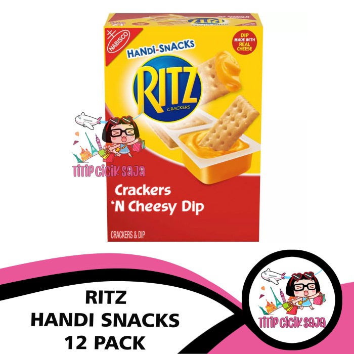 

Handi-Snacks Ritz Crackers 'N Cheese Dip