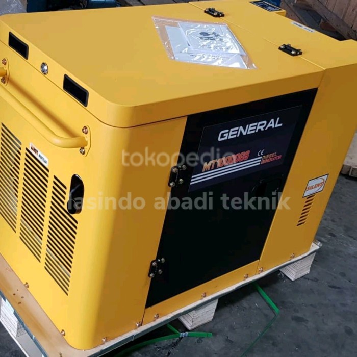 Ready genset general silent mt10000gs solar 8000 watt