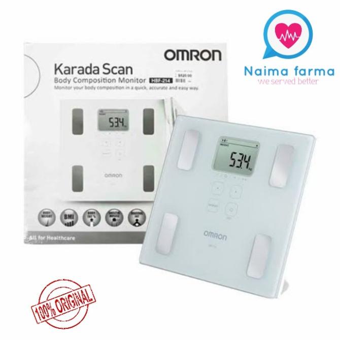 Timbangan Omron Hbf 214/karada scan Omron hbf214/HBF 214