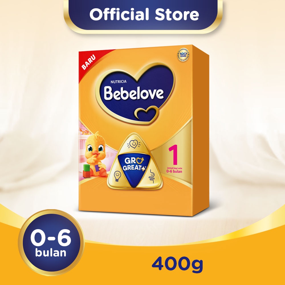 Promo Harga Bebelove 1 Susu Formula Bayi 0-6 Bulan 400 gr - Shopee