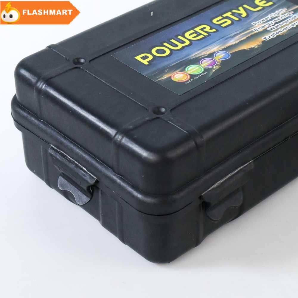 FLASHMART Box Kotak Penyimpanan Plastik Senter LED 19 x 11 x 7 cm - No.04