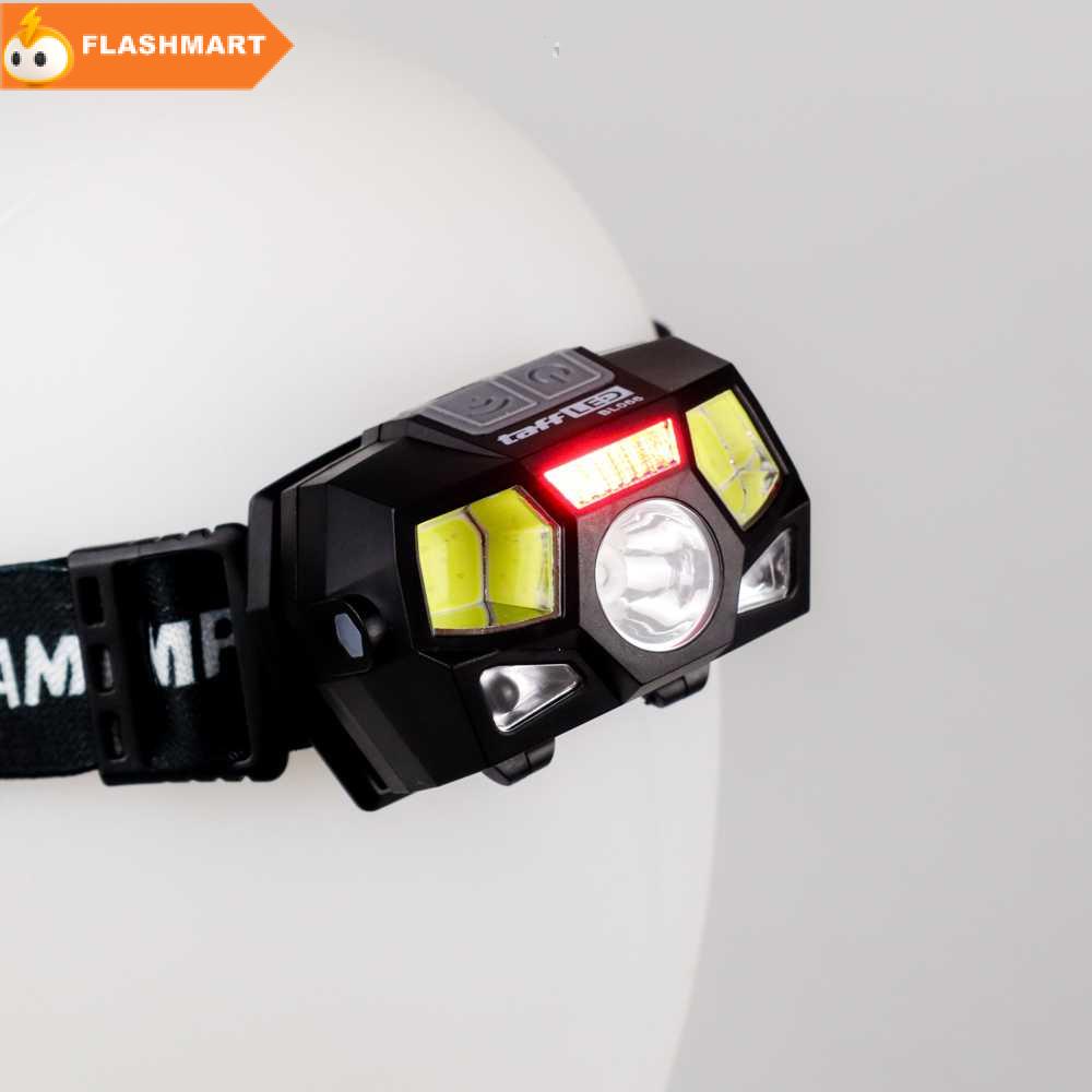 FLASHMART Headlamp Rechargeable USB Motion XPE+COB 10000 Lumens - BL066